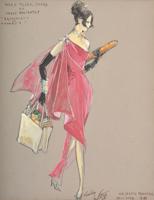 Freddy Wittop Breakfast at Tiffany's Drawing Mary Tyler Moore - Sold for $3,456 on 12-03-2022 (Lot 961).jpg